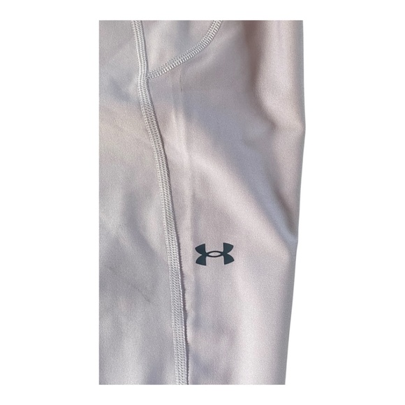 Under Armour lilac high rise, compression, ankle legging. Sz L - Picture 6 of 16